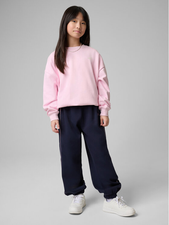 4F 4F Bluza BOW MOTION Różowy jasny Loose Fit