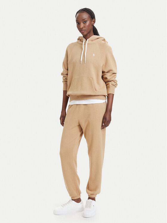 Polo Ralph Lauren Polo Ralph Lauren Суитшърт 211971691504 Тъмнобежов Regular Fit