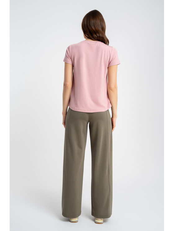 CLICK CLICK Μπλουζάκι 10-6705 Ροζ Regular Fit