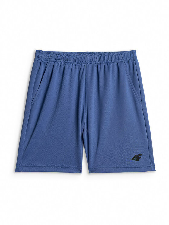 4F 4F Szorty sportowe THE GYM POWER Granatowy Regular Fit