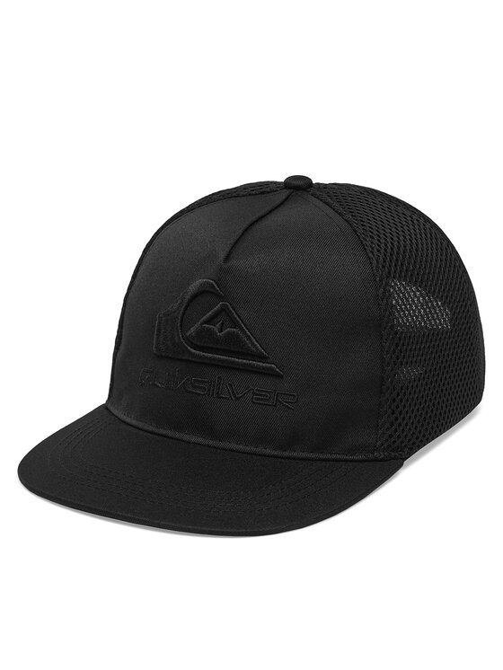 Dziecięca Czapka z daszkiem Quiksilver, Czarna, QUIKSILVER-ACCCS-4-SS2025