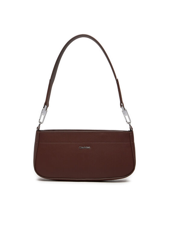 Calvin Klein Torbica Ck Business Shoulder Bag_Saf K60K612579 Smeđa