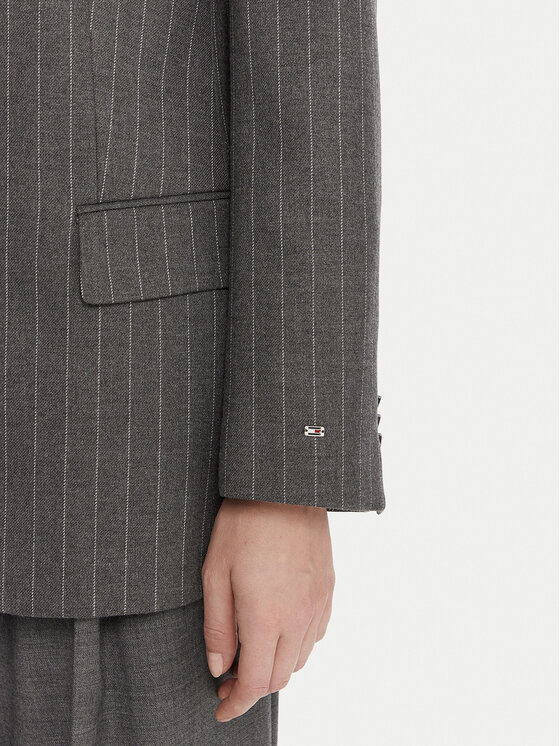 Tommy Hilfiger Tommy Hilfiger Піджак WW0WW48262 Сірий Relaxed Fit