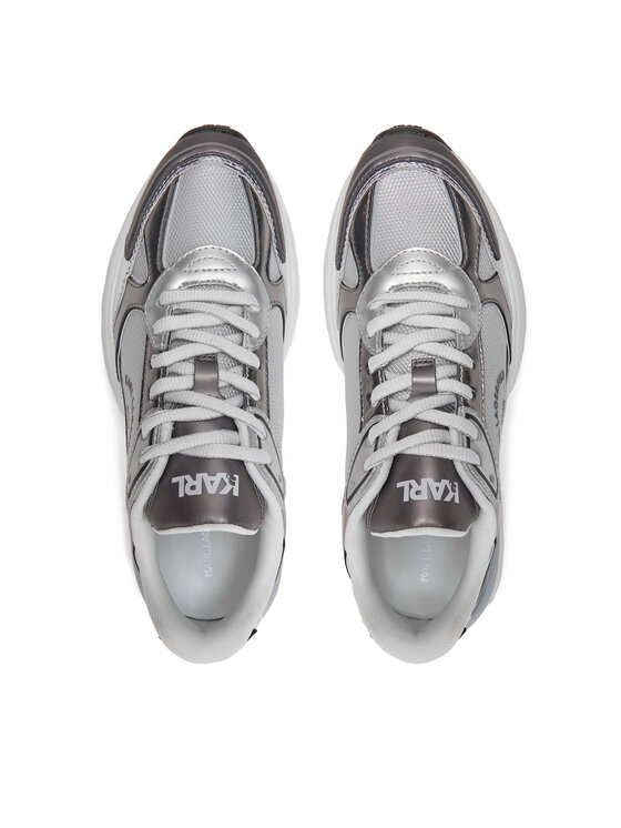 KARL LAGERFELD KARL LAGERFELD Sportcipők Komet KL65638M Ezüst