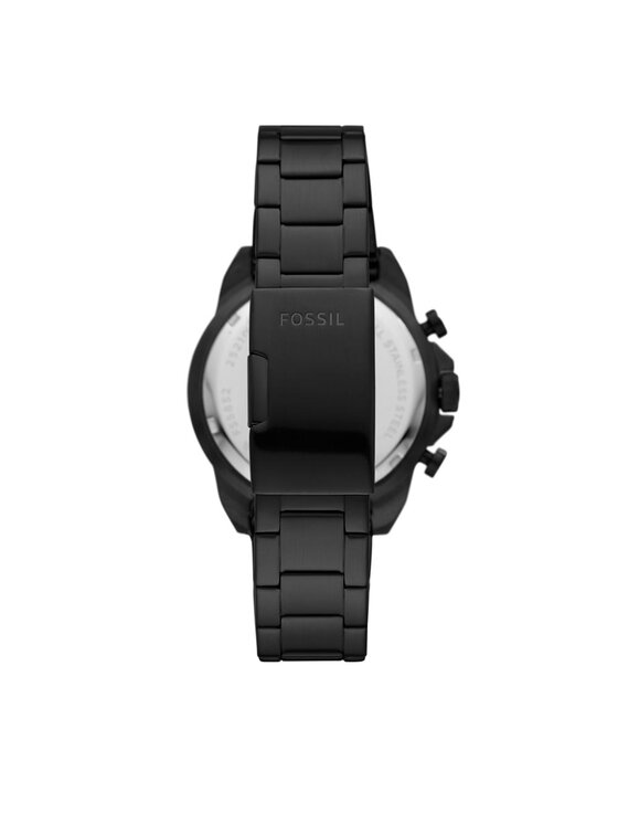 Fossil Fossil Hodinky Bronson Chronograph FS5851 Černá