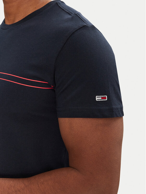 Tommy Jeans Tommy Jeans Футболка Entry Graphic DM0DM20779 Cиній Slim Fit