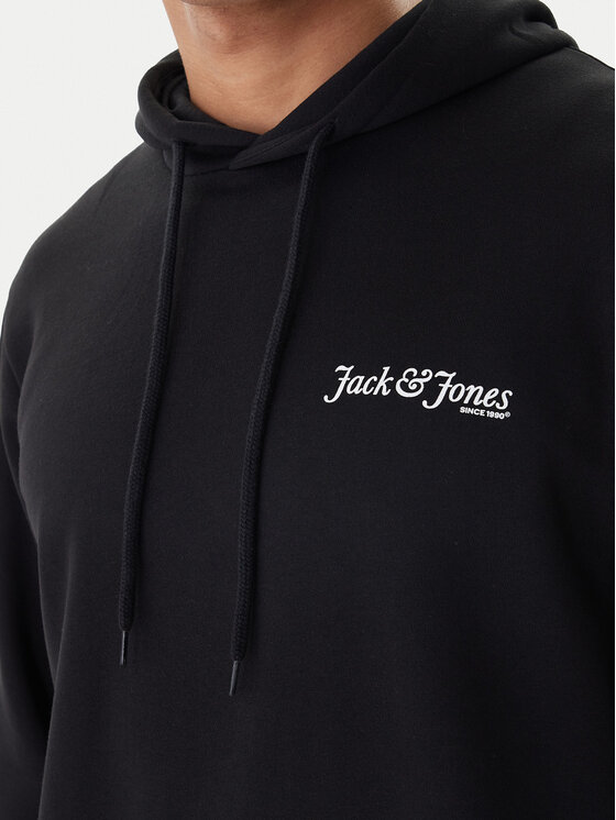 Jack & Jones Jack & Jones Melegítő Yuki 12288292 Fekete Relaxed Fit