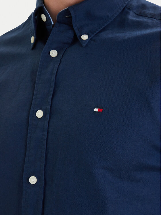 Tommy Hilfiger Tommy Hilfiger Košeľa MW0MW42450 Tmavomodrá Regular Fit