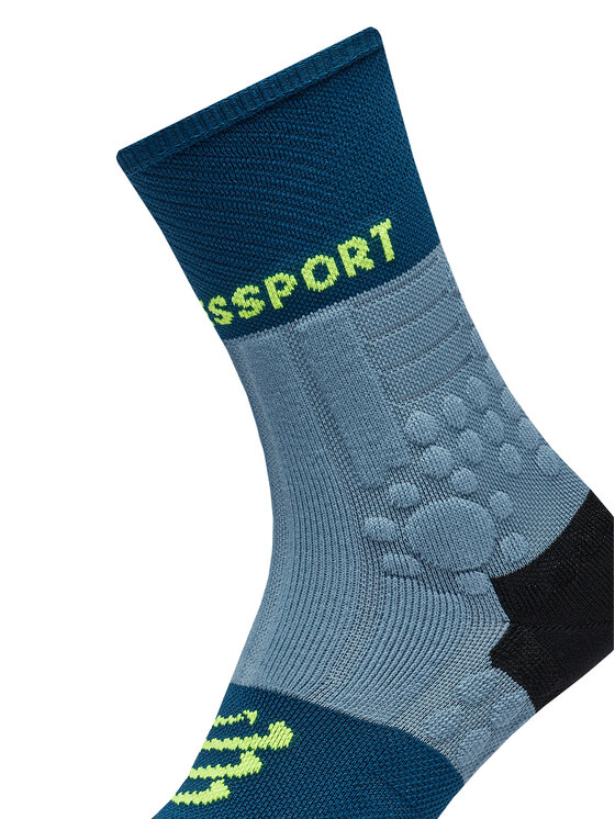 Compressport Compressport Șosete lungi Pro Racing Socks Winter Trail SCRU2045 Albastru