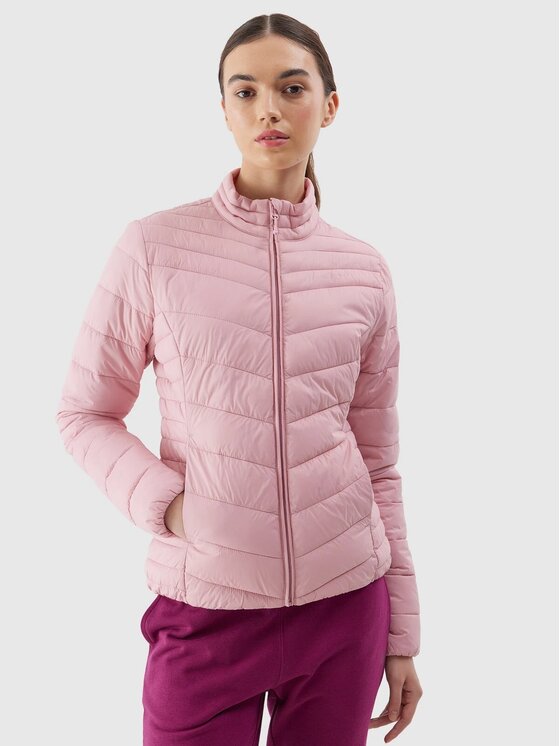 4F 4F Giubbotto piumino 4FWSS24TDJAF350-56S Rosa Regular Fit