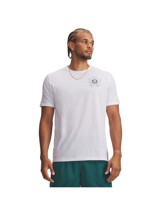 Under Armour Under Armour T-Shirt 6009264 Biały Regular Fit