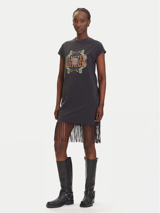 Noisy May Noisy May Tunika Fever 27033853 Szary Relaxed Fit