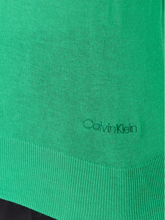Calvin Klein Calvin Klein Džemperis LV044A307G Zaļš Regular Fit