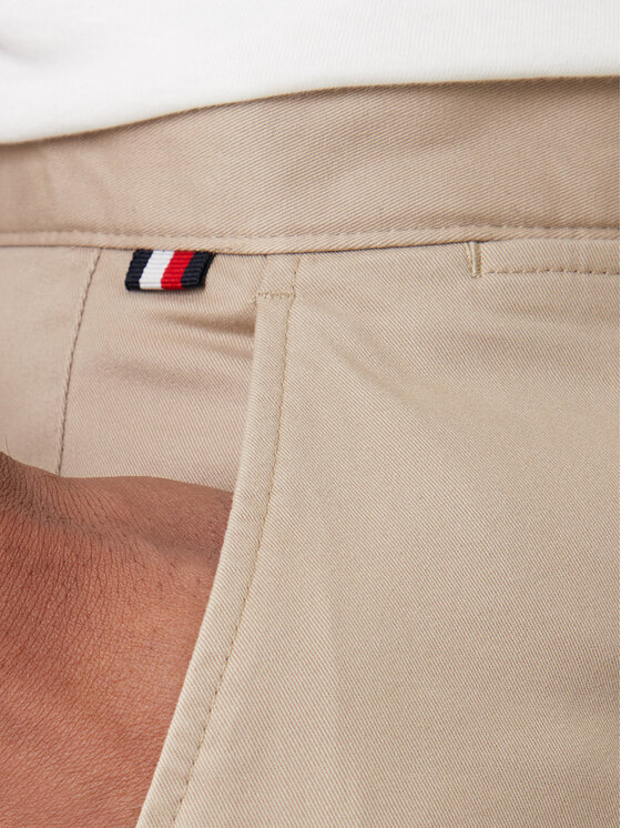 Tommy Hilfiger Tommy Hilfiger Chinosy Core Denton MW0MW41993 Beżowy Regular Fit