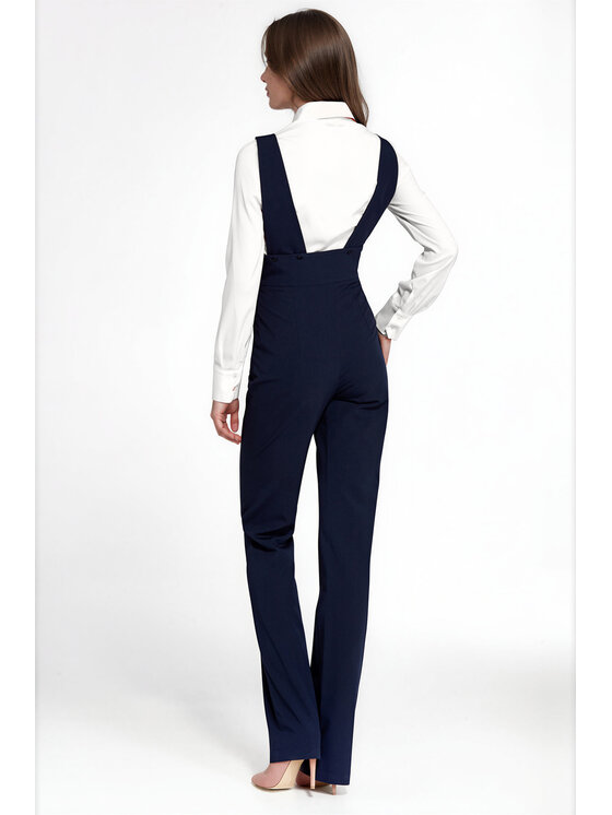 NIFE NIFE Kombinezon KM51 Granatowy Straight Fit