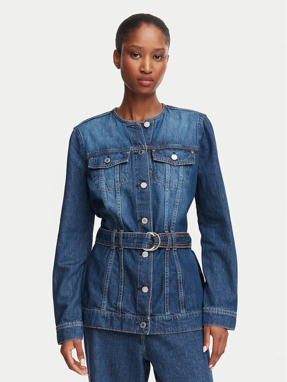 Guess Traper jakna W6YN04 D1342 Plava Regular Fit
