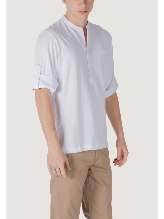 Antony Morato Antony Morato T-shirt REGULAR FIT WITH EMBROIDERED LOGO Bianco Regular Fit