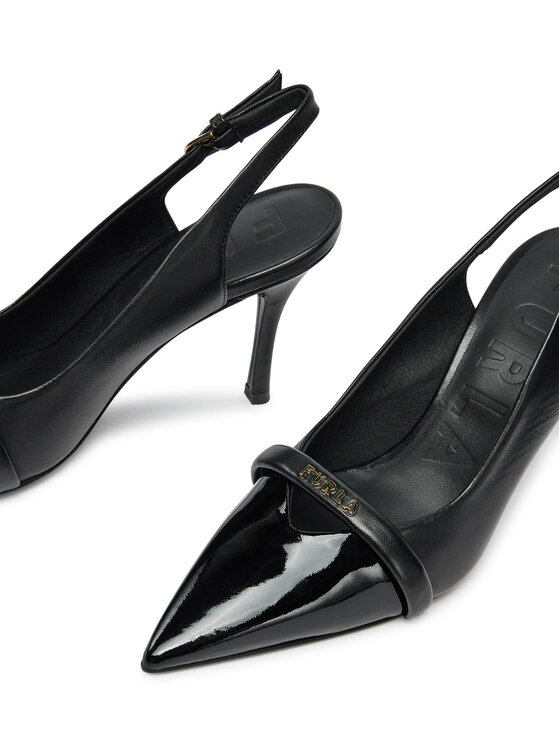 Furla Furla Pantofi cu toc subțire Core YH43FCD NE0000 O6000 Negru