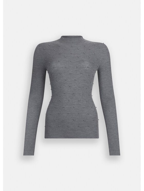 Liu Jo Liu Jo Maglione MF5030MA77Q02050 Grigio Slim Fit
