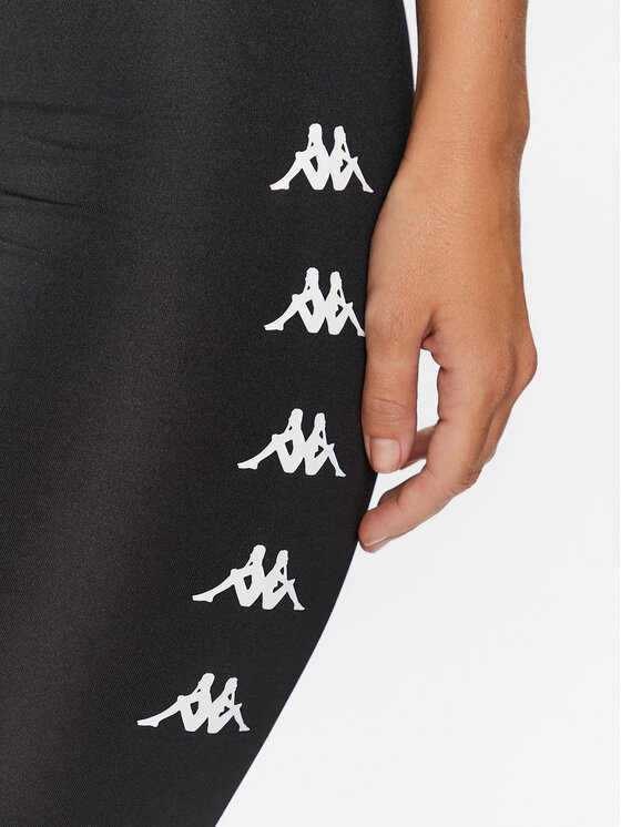 Kappa Kappa Sportske kratke hlače 312084 Crna Skinny Fit