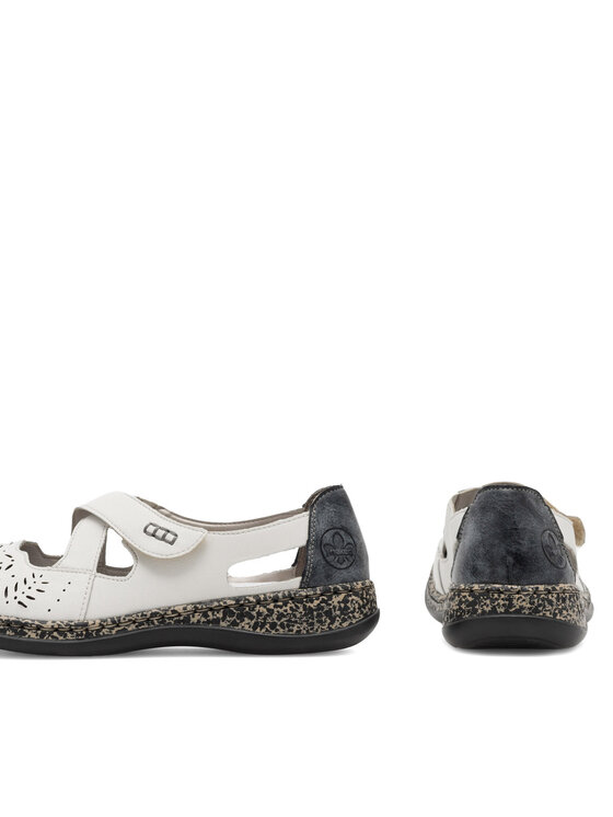 Rieker Rieker Scarpe basse 46375-60 Bianco