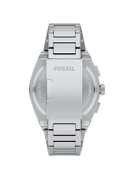 Fossil Fossil Zegarek FS6183 Srebrny