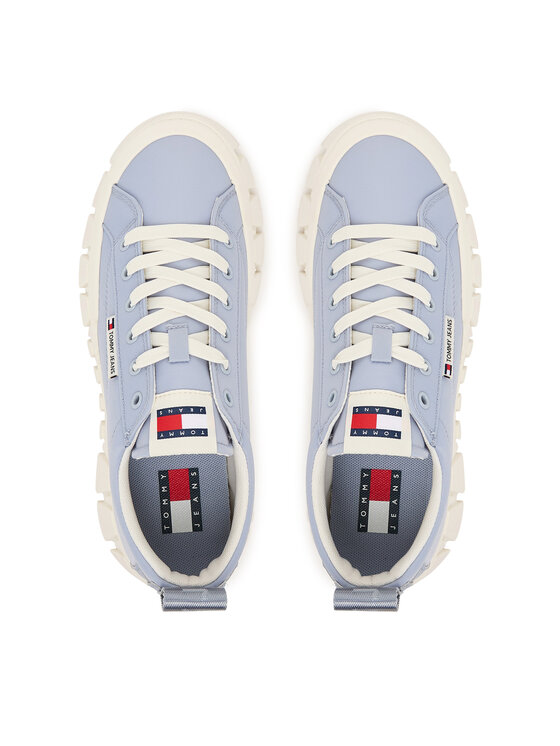 Tommy Jeans Tommy Jeans Sneakers Tjw Flatform Chunky Sneaker EN0EN03036 Albastru