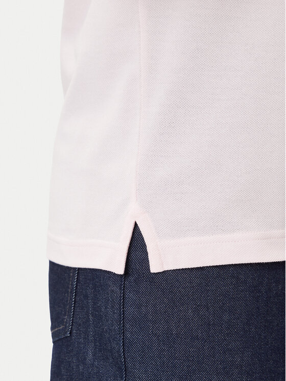 Lacoste Lacoste Polo marškinėliai PH4012 Rožinė Slim Fit
