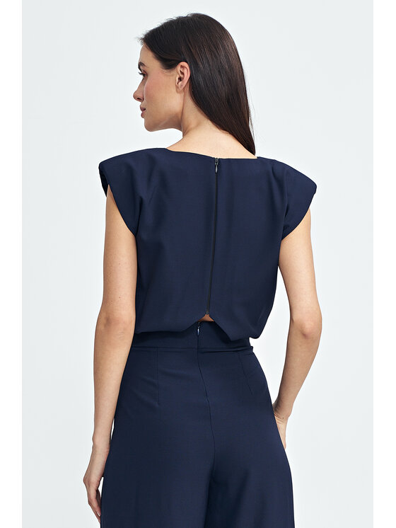 NIFE NIFE Kombinezon KM41 Granatowy Regular Fit