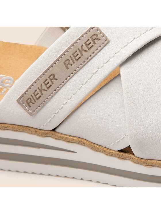 Rieker Rieker Ciabatte V0250-80 Bianco
