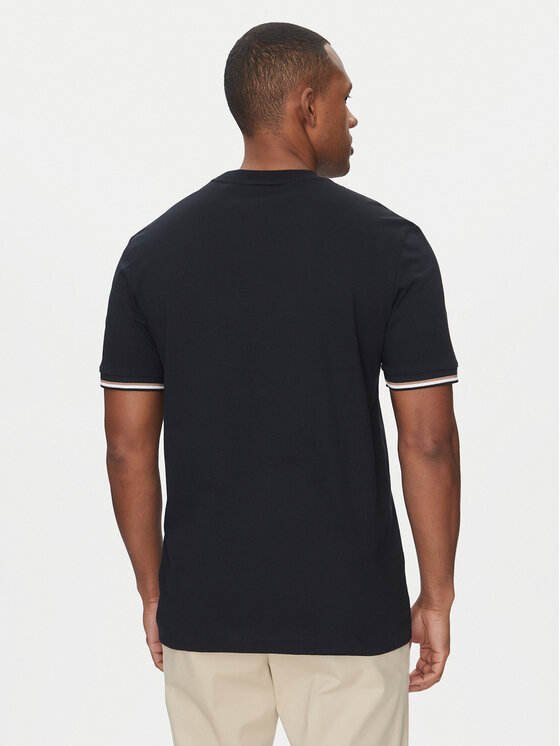 BOSS BOSS Marškinėliai Thompson 04 50501097 Tamsiai mėlyna Regular Fit