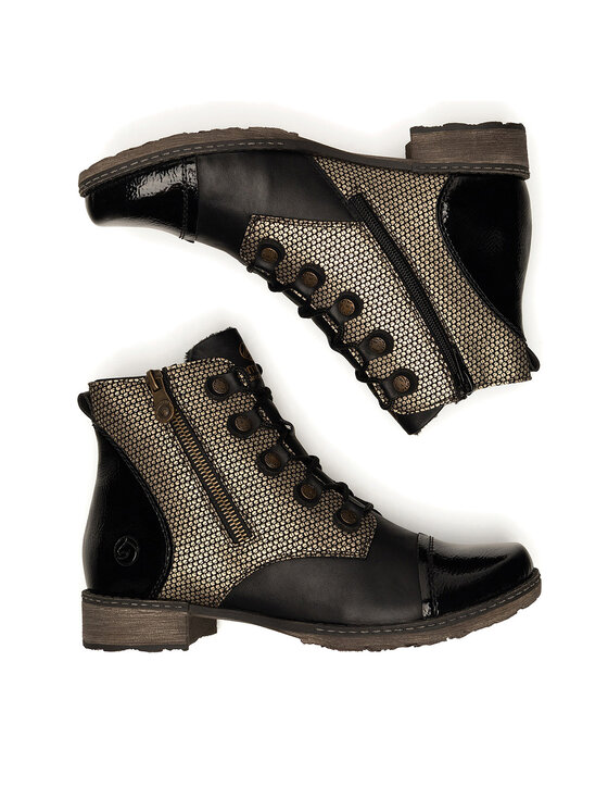 Remonte Remonte Stiefeletten D4391-03 Schwarz