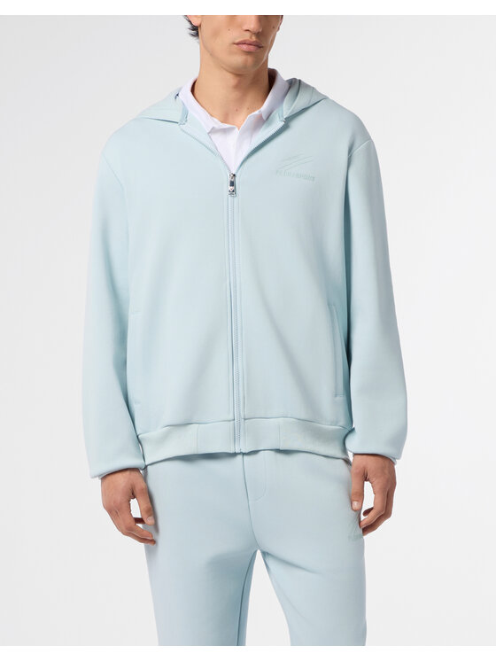Plein Sport Plein Sport Bluza 29087 Błękitny Athletic Fit