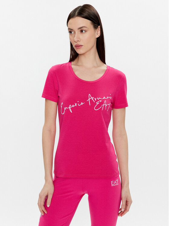 T-shirt 3RTT23 TJDZZ 1417 Rosa Regular Fit