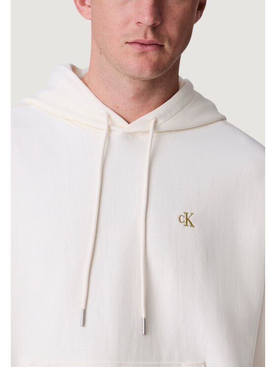 Calvin Klein Jeans Calvin Klein Jeans Felpa PREMIUM TERRY MONOGR Bianco Premium Fit