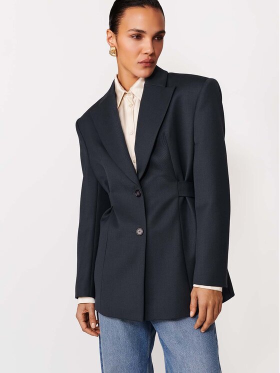 La Mania La Mania Giacca da abito ELAIA Grigio Basic Fit