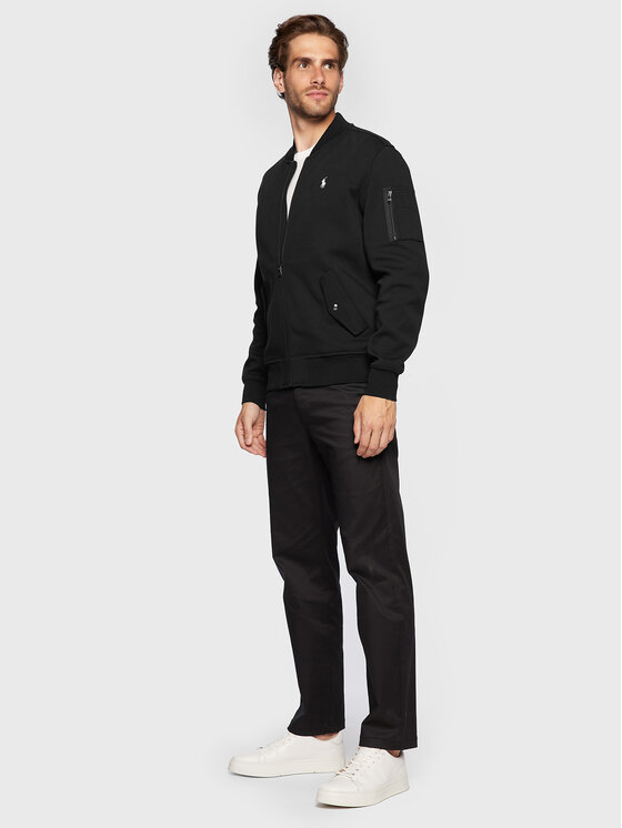 Polo Ralph Lauren Polo Ralph Lauren Džemperis ar kapuci 710881521002 Melns Regular Fit