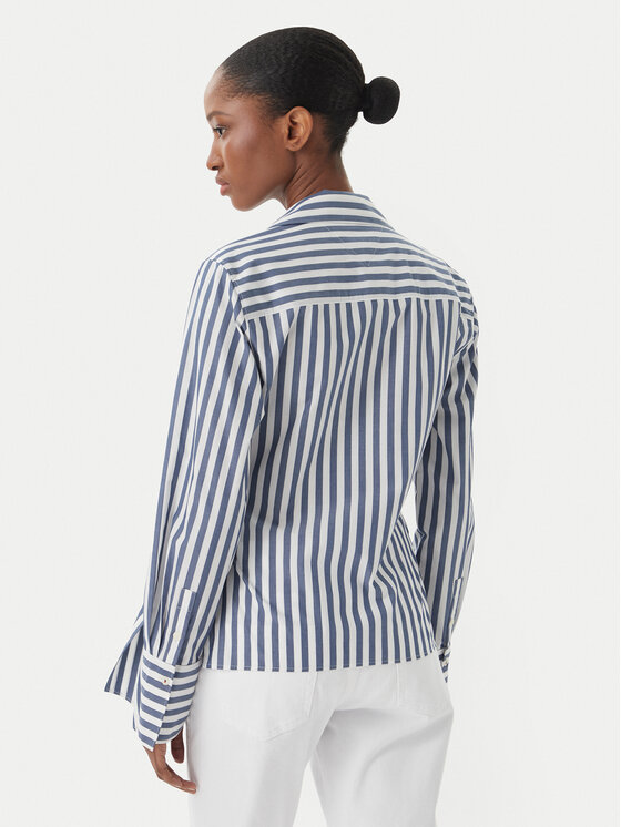 Tommy Hilfiger Tommy Hilfiger Cămașă WW0WW49650 Albastru Slim Fit