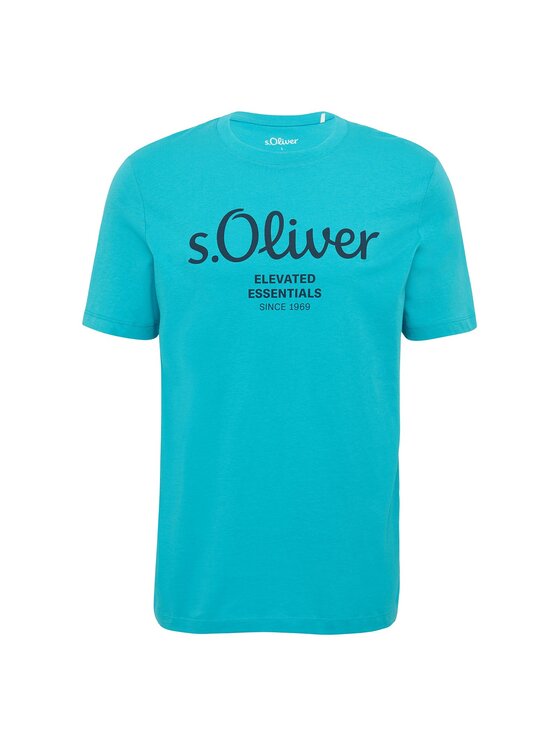 s.Oliver s.Oliver T-Shirt 28396 Kolorowy Comfort Fit