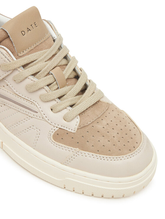 D.A.T.E. D.A.T.E. Sneakersy Torneo Shiny W431-TO-SH Écru