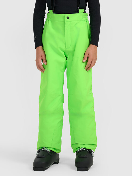 4F 4F Spodnie narciarskie SKI CLASSIC Zielony Regular Fit