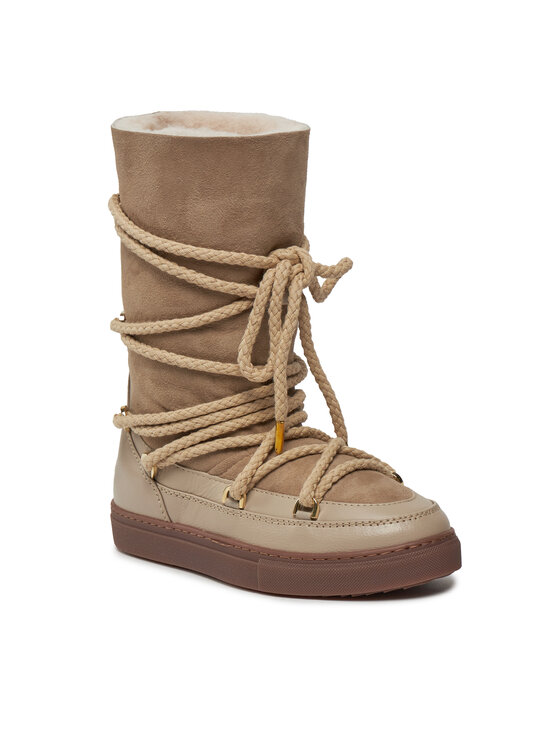 Inuikii Inuikii Μπότες Χιονιού Classic High Laced 75107-096 Μπεζ