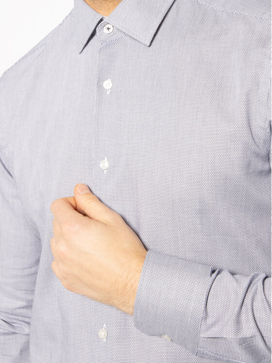 BOSS Boss Camicia Goran 50427958 Grigio Regular Fit
