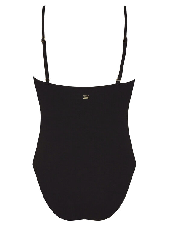 Tommy Hilfiger Tommy Hilfiger Jednodílné plavky UW0UW05851 Černá