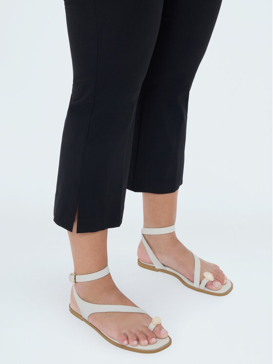 Fiorella Rubino Fiorella Rubino Pantaloni di tessuto P708L002409N033 Nero Regular Fit