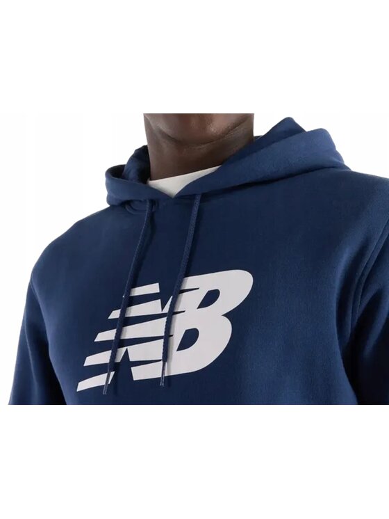 New Balance New Balance Bluza MT43904NNY Niebieski Standard Fit