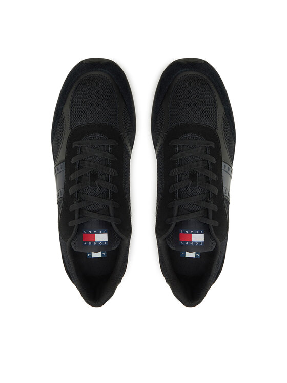 Tommy Jeans Tommy Jeans Sneakersy Tjm Technical Runner Ess EM0EM01537 Czarny