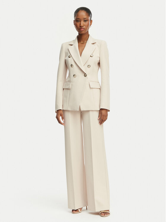 Maryley Maryley Riidest püksid 26EB598/43LA Beež Regular Fit