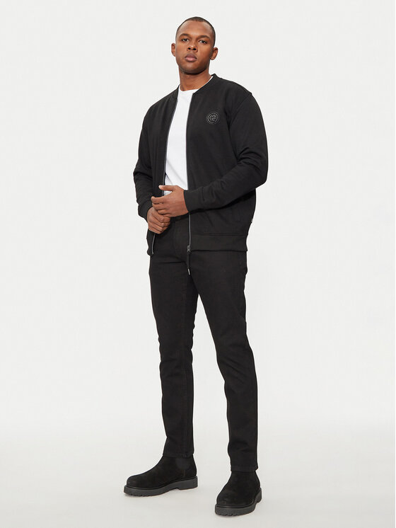 INDICODE INDICODE Jeansy Pittsburgh 65-055 Czarny Regular Fit