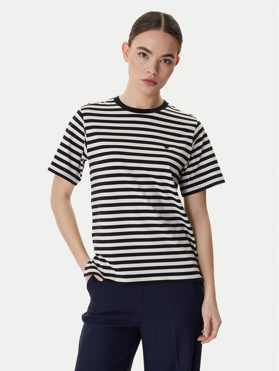Weekend Max Mara Tricou Venaco 2615971031 Negru Relaxed Fit